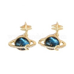 Латунные микро проложить кубический цирконий подвеска&nbsp;X-KK-E068-VC457