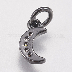 Латунные микро проложить кубического циркония подвески&nbsp;ZIRC-E147-59