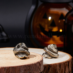 2 шт. латунные европейские бусины&nbsp;KK-FH0008-13AS