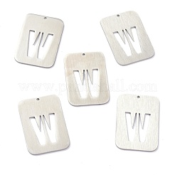 Pendentifs en acier inoxydable 304 anti-ternissement&nbsp;STAS-K216-49W-P