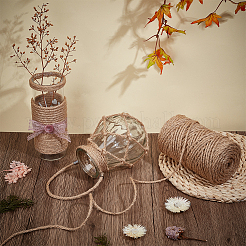 100 м джутовый витой шнур&nbsp;OCOR-WH0078-470B