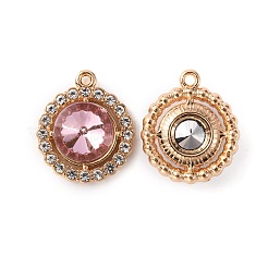 Цинк подвески Rhinestone сплава&nbsp;FIND-TAC0010-15KCG-05