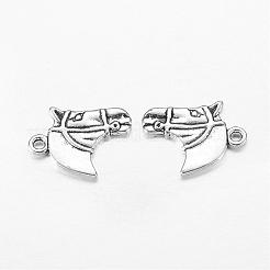 Tibetischer stil Aluminium Anhänger & Charms&nbsp;X-LF10908Y