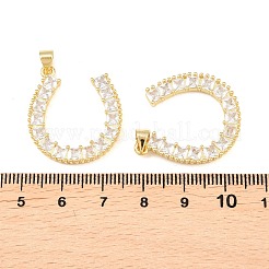 Латунные микро проложить кубического циркония подвески&nbsp;KK-C162-067G