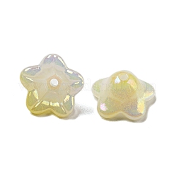 Tappi di perline acriliche iridescenti&nbsp;X-OACR-C021-08E