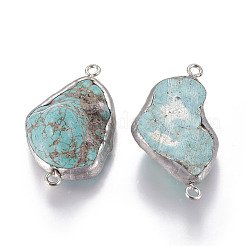 Естественные соединения / разъемы Howlite&nbsp;G-L509-10P