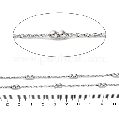 Цепи из нержавеющей стали 304 с бусинами&nbsp;CHS-F020-08P
