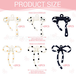 12 шт. 6 стиля подвески из эмалевого сплава&nbsp;ENAM-TA0003-03