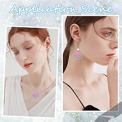 Ионное покрытие (ip) 201 филигранные подвески из нержавеющей стали&nbsp;STAS-CN0001-44