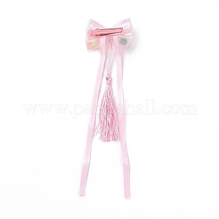 Fermaglio per capelli in alligatore a nastro lungo bowknot&nbsp;LS-PHAR-D013-03A