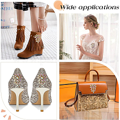 2 Stück Glas-Strass-Applikationen&nbsp;DIY-BC0005-92