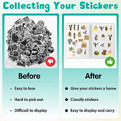 Sticker-Sammelbuch&nbsp;AJEW-WH0582-029