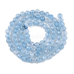 Natürliche weiße Jade Perlenstränge&nbsp;X-G-R344-4mm-05