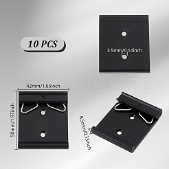 10 шт. монтажный кронштейн для DIN-рейки из алюминиевого сплава&nbsp;FIND-GA0006-85