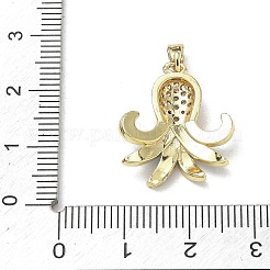 Ciondoli in ottone smaltato color oceano&nbsp;LS-RB-CBA2CEF-03G-01