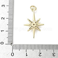 Латунные микро проложить кубического циркония подвески&nbsp;KK-L248-07G-03