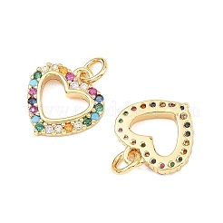 Ciondoli Shegrace per San Valentino in ottone con zirconi cubici colorati&nbsp;XGRQ3P724-570G