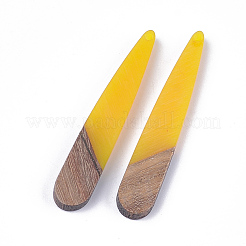 Подвески из смолы и ореха&nbsp;RESI-S358-40C