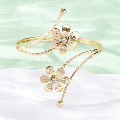 Braccialetti in lega di loto per ragazze e donne&nbsp;LS-AJEW-A063-01E-G
