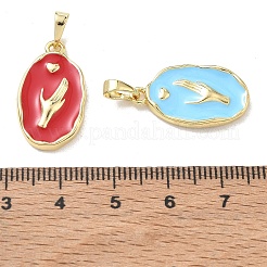 Colgante del esmalte del metal&nbsp;KK-CBA3F25-02G