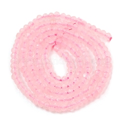 Granos naturales de abalorios de cuarzo rosa&nbsp;G-ONLY-T-B03-01A
