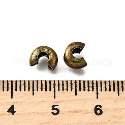 Couvertures de perles à sertir en fer&nbsp;IFIN-H030-NFAB-NF