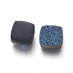 Perline in resina imitazione druzy&nbsp;X-RESI-L026-K