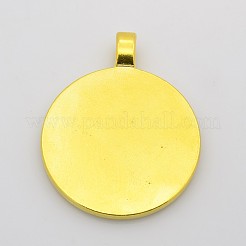 Сеттинги для кулона(кабошонов)&nbsp;LS-PALLOY-S602-G-LF