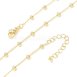 Ожерелья-цепочки из латуни&nbsp;NJEW-H086-01G