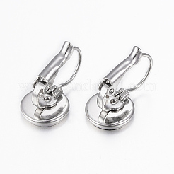 Фурнитура для сережек-гвоздиков из нержавеющей стали 304&nbsp;STAS-H423-04P