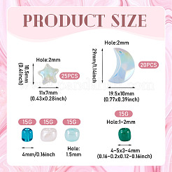 Наборы для браслетов из бусин своими руками&nbsp;DIY-TA0013-72A