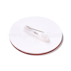 Basketball-Acryl-Sicherheitsbrosche&nbsp;JEWB-D009-06P