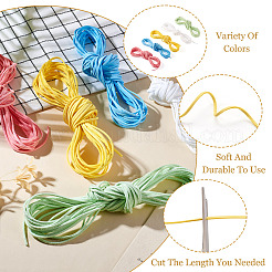 50m de dentelle en faux suède 5 couleurs&nbsp;OCOR-TA0001-89B