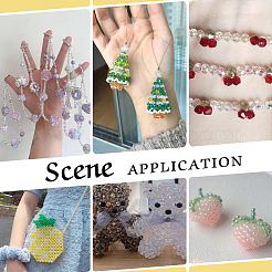 560шт 14 стиля прозрачные акриловые бусины&nbsp;TACR-AR0001-18