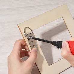 10 Stück Bilderhaken-Aufhänger aus Eisen&nbsp;FIND-CP0003-33