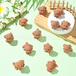 20 шт. 4 стиля мини-украшения для собак из смолы&nbsp;RESI-CJ0004-84