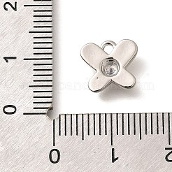 Латунные микро проложить кубического циркония подвески&nbsp;KK-C085-24P