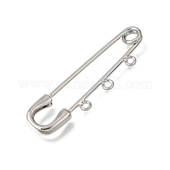 Fornituras de broche de latón&nbsp;KK-CBA3DF0-01P-RS