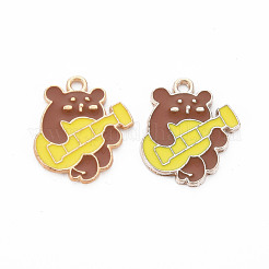 Подвески из эмали и сплава&nbsp;ENAM-N054-65D-NR