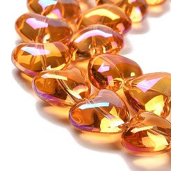 Гальваническое покрытие уф-лампой стеклянные бусины нити&nbsp;EGLA-B008-01A-FR04