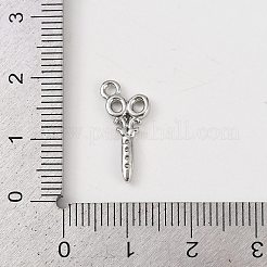 Латунные микропаве прозрачные подвески с фианитом&nbsp;KK-L238-19P