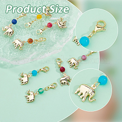 9шт латунные подвески украшения&nbsp;HJEW-FH00091