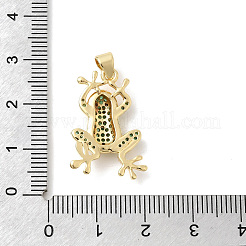 Colgante micropavé cubic zirconia de latón&nbsp;X-KK-H529-55B-G