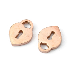 Dijes de acero inoxidable 304 con recubrimiento al vacío de PVD&nbsp;LS-STAS-WH0016-04-RG02