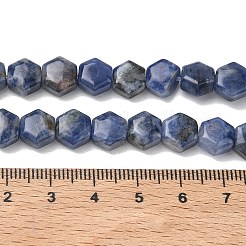 Natur Sodalith Perlen Stränge&nbsp;G-G463-A10-8x9mm