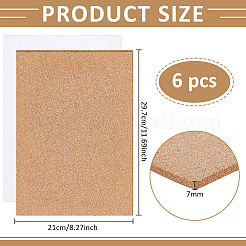 6 шт. пробковые этикетки&nbsp;AJEW-BC0009-43