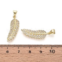 Латунные микро проложить кубического циркония подвески&nbsp;KK-T071-119G