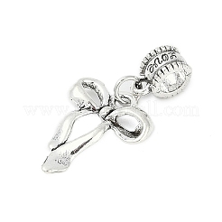 Подвеска из латуни с покрытием из латуни в европейском стиле&nbsp;KK-R200-10AS