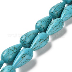 Fili di perline howlite sintetico&nbsp;TURQ-F018-05B