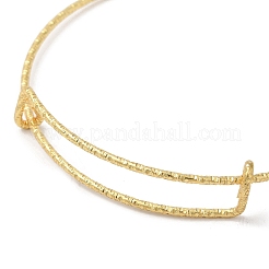 Fabrication de bracelet en fer réglable&nbsp;BJEW-TAC0003-01KCG
